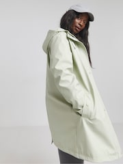 Simply Be Green Rubberised Rain Coat - Image 3 of 4