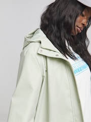 Simply Be Green Rubberised Rain Coat - Image 4 of 4