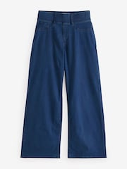 Simply Be Blue Wide Leg Pull On Jeggings - Image 5 of 5