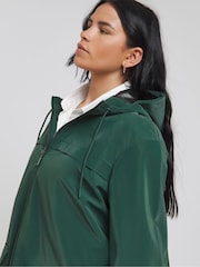 Зеленый - Simply Be High Shine Coat - Изображение 4 из 4