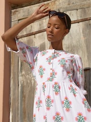 Aspiga Pink 100% Cotton Cordelia Dress - Image 2 of 4
