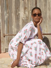 Aspiga Pink 100% Cotton Cordelia Dress - Image 3 of 4