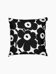 Marimekko Black and White 100% Cotton Pienet Kivet Cushion Cover - Image 1 of 2