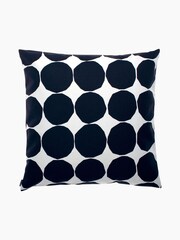 Marimekko Black Rasymatto Cushion Cover - Image 2 of 2