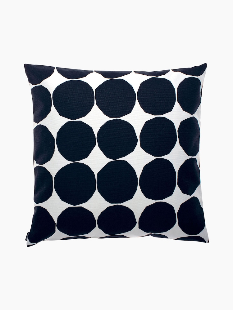 Marimekko Black Rasymatto Cushion Cover - Image 2 of 2