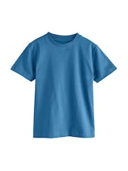 Soft Blue Regular Fit Short Sleeve T-Shirt (3-16yrs) - Image 5 of 5