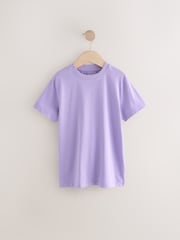 Lilac Purple Regular Fit Short Sleeve T-Shirt (3-16yrs) - Image 1 of 4