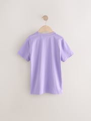 Lilac Purple Regular Fit Short Sleeve T-Shirt (3-16yrs) - Image 2 of 4