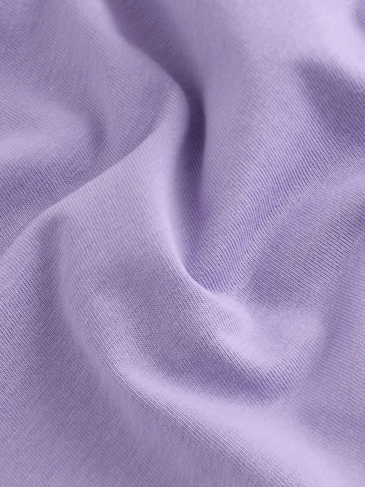Lilac Purple Regular Fit Short Sleeve T-Shirt (3-16yrs) - Image 4 of 4