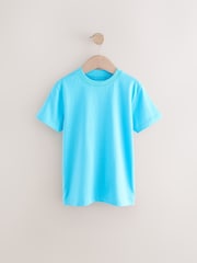 Aqua Blue Regular Fit Short Sleeve T-Shirt (3-16yrs) - Image 1 of 4