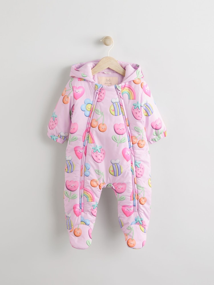 Multi Printed Baby All-In-One (0mths-2yrs) - Image 1 of 6