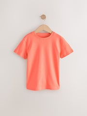 Peach Regular Fit Short Sleeve T-Shirt (3-16yrs) - Image 1 of 4