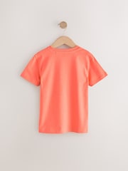 Peach Regular Fit Short Sleeve T-Shirt (3-16yrs) - Image 2 of 4
