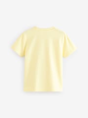 Yellow Regular Fit Short Sleeve T-Shirt (3-16yrs) - Image 2 of 4