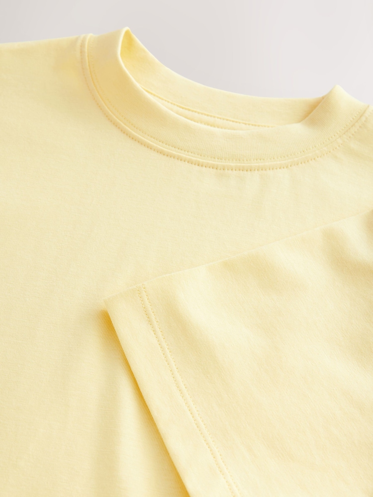 Yellow Relaxed Fit Short Sleeve T-Shirt (3-16yrs) - Image 3 of 4