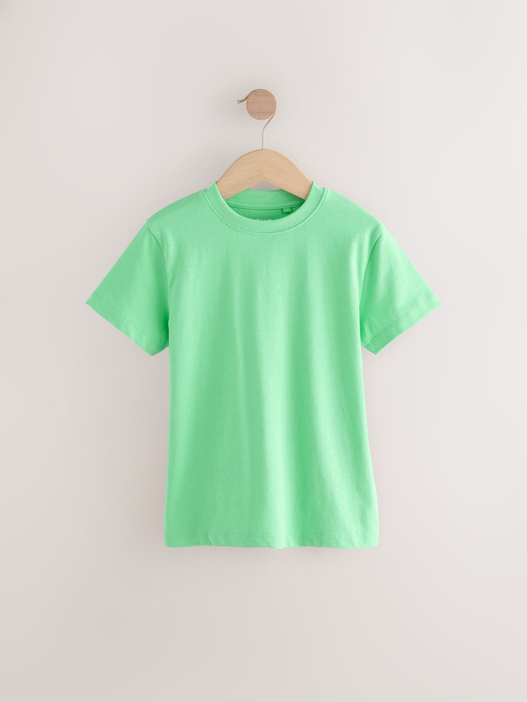 Green Regular Fit Short Sleeve T-Shirt (3-16yrs) - Image 1 of 4