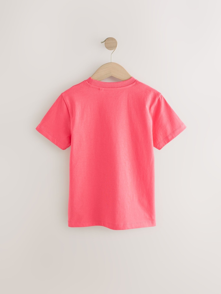 Soft Red Regular Fit Short Sleeve T-Shirt (3-16yrs) - Image 2 of 4