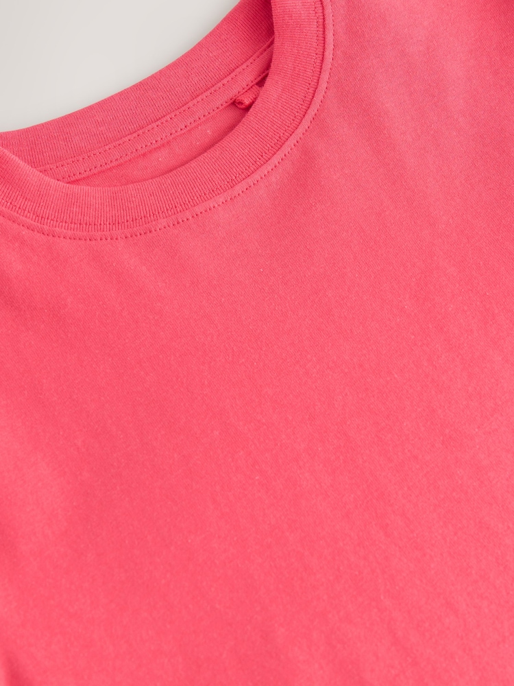Soft Red Regular Fit Short Sleeve T-Shirt (3-16yrs) - Image 4 of 4