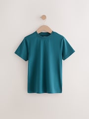 Teal Blue Regular Fit Short Sleeve T-Shirt (3-16yrs) - Image 1 of 3