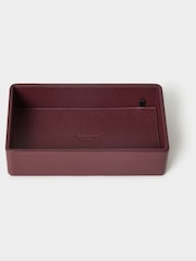 Osprey London Red The Forest Leather Coin Tray - Image 4 of 5