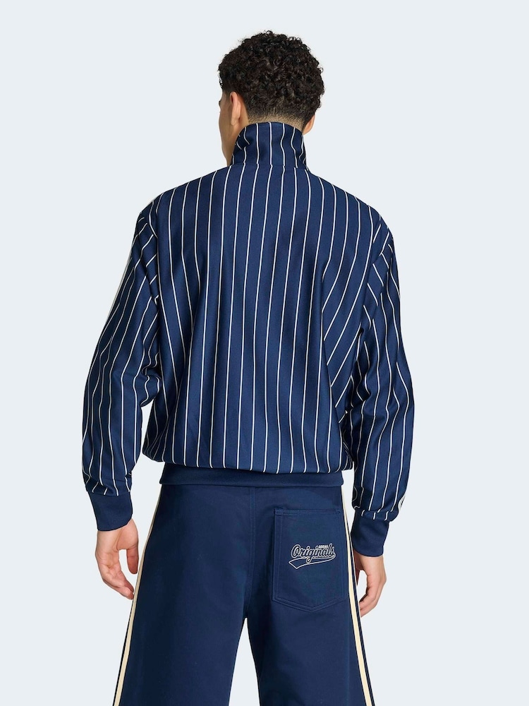 رداء علوي رياضي مزيّن بخطوط رفيعة Firebird من adidas Originals - صورة 2 من 6