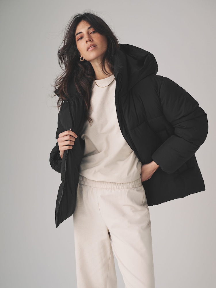The Set Short Padded Coat - Image 2 of 11 The Set Short Padded Coat - Image 2 of 11