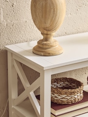 Interiors by Premier White Heritage Three Shelf White Bookcase - Image 3 of 6