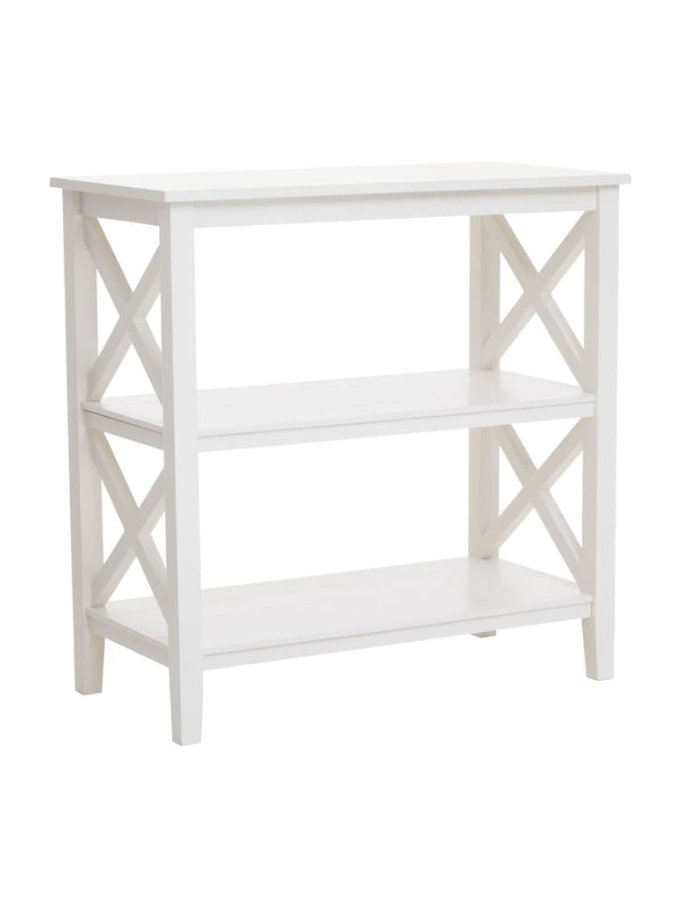 Interiors by Premier White Heritage Three Shelf White Bookcase - Image 6 of 6