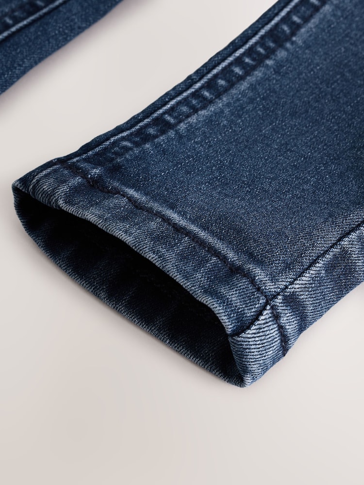 Mid Blue Denim Skinny Jeggings - Image 3 of 3