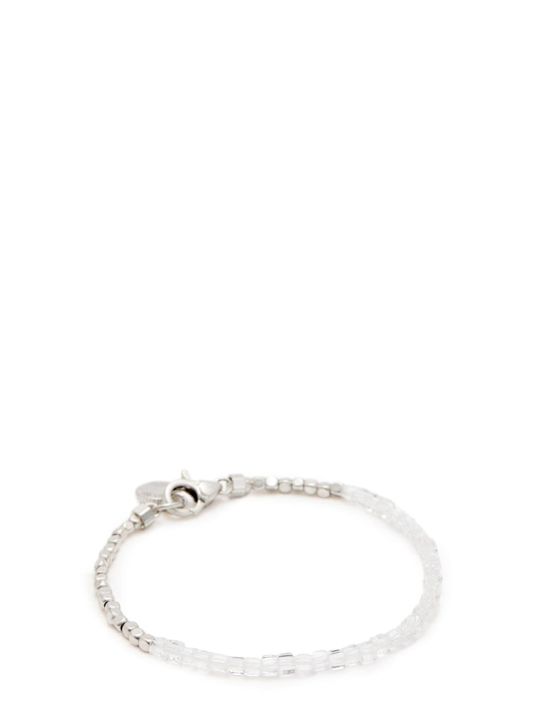 AllSaints White Mixed Beaded Bracelet - Image 1 of 3