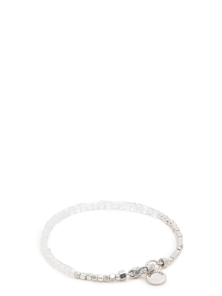 AllSaints White Mixed Beaded Bracelet - Image 3 of 3