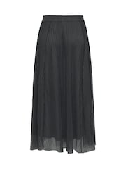 ONLY Grey Tulle Midi Skirt - Image 6 of 6