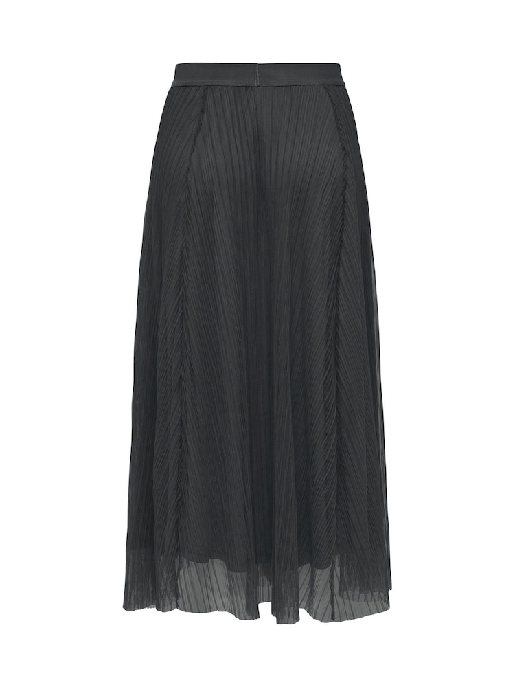 ONLY Grey Tulle Midi Skirt - Image 6 of 6
