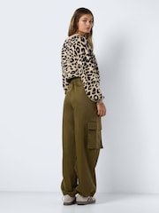 NOISY MAY Green Cargo Trousers - Image 2 of 7
