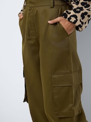 NOISY MAY Green Cargo Trousers - Image 5 of 7