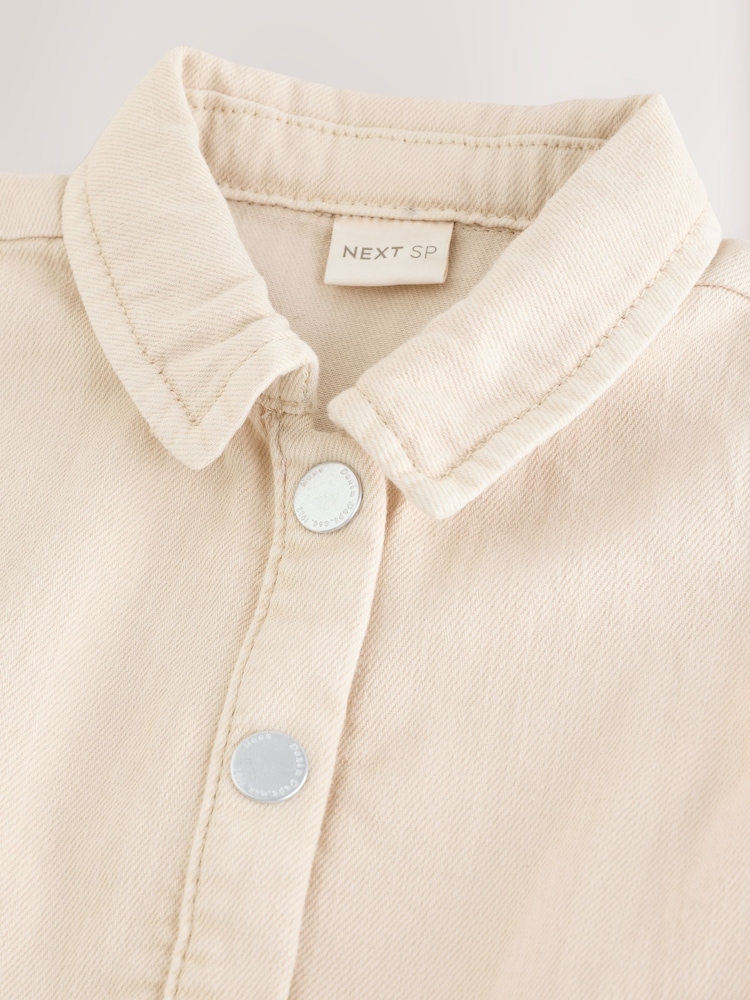 Ecru White Tiered Summer Dress - Image 2 of 3
