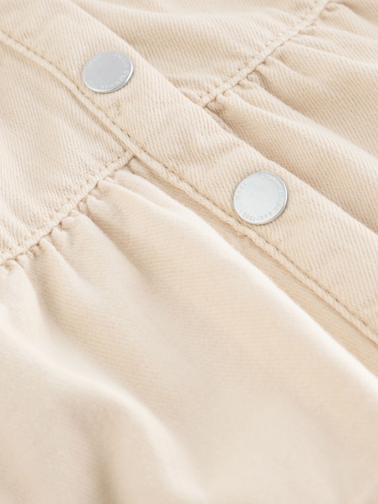 Ecru White Tiered Summer Dress - Image 3 of 3