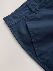 Navy Knee Length Chino Shorts - Image 3 of 5