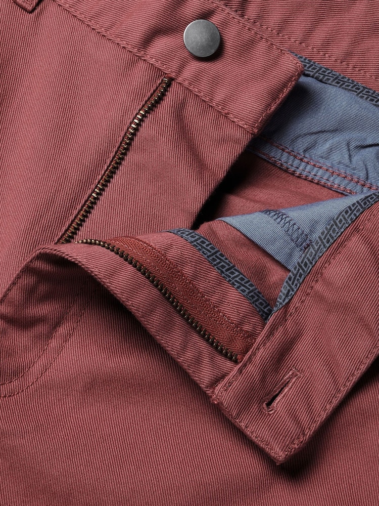 Charles Tyrwhitt Red 5 Pocket SF Jeans - Image 2 of 2