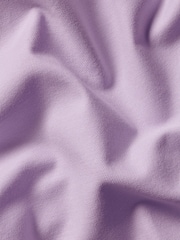 Charles Tyrwhitt Purple Slim Fit Plain Button Down Stretch Washed Oxford 100% Cotton Shirt - Image 7 of 7
