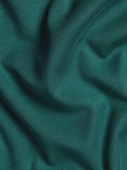Charles Tyrwhitt Green Plain Short Sleeve Jersey 100% Cotton Polo Shirt - Image 5 of 5