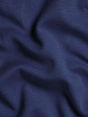 Charles Tyrwhitt Blue Plain Short Sleeve Jersey 100% Cotton Polo Shirt - Image 5 of 5