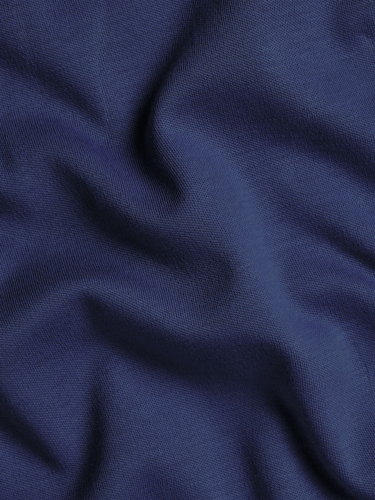 Charles Tyrwhitt Blue Plain Short Sleeve Jersey 100% Cotton Polo Shirt - Image 5 of 5