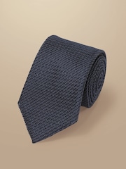 Charles Tyrwhitt Blue Grenadine Italian Tie - Image 1 of 2