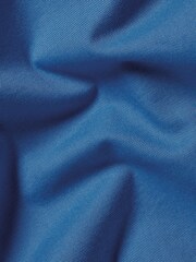 Charles Tyrwhitt Blue Plain Slim Fit Stretch Washed Oxford Collarless 100% Cotton Shirt - Image 6 of 7