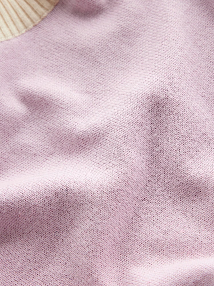 Boden Pink Meg Saddle Sleeve Jumper - Image 6 of 6