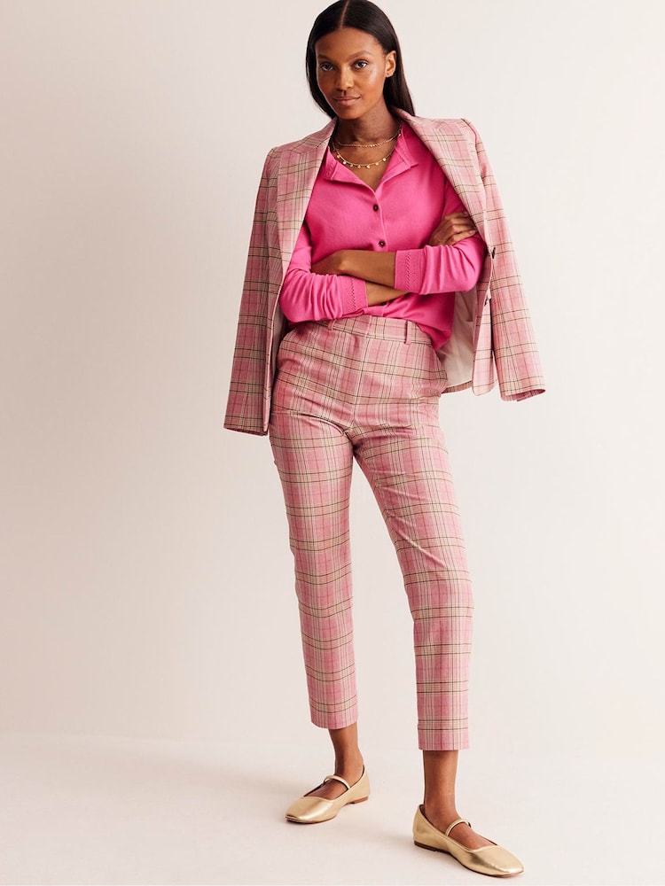 Boden Light Pink Catriona Cotton Cardigan - Image 4 of 6