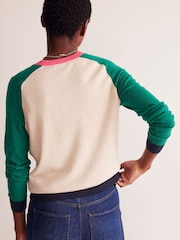 Boden Green Meg Saddle Sleeve Jumper - Image 3 of 7