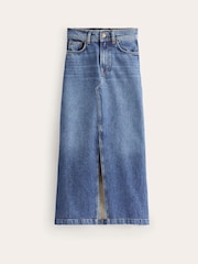 Boden Blue 5 Pocket Denim Maxi 100% Cotton Skirt - Image 4 of 4