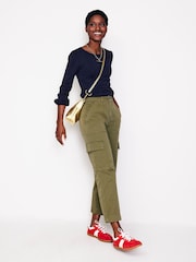 Boden Blue Supersoft Long Sleeve Top - Image 2 of 5